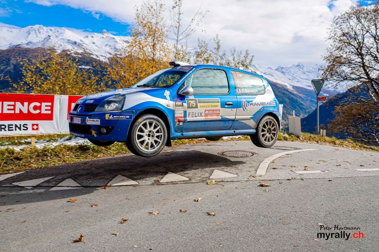 Renault Clio RS Ragnotti au Rallye International du Valais 2025